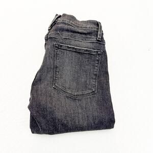 Frame Le Garcon Pembroke Black Wash Skinny Denim Jeans Size 26